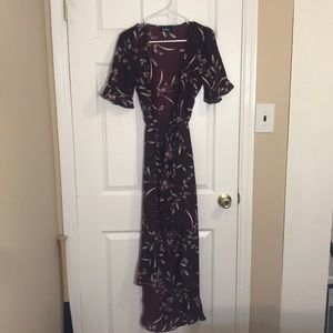 Lulus wrap dress